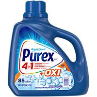 Purex Plus Oxi Fresh Morning Burst Liquid Laundry Detergent - 128 Fl. Oz. - Image 1