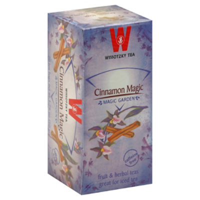 Wissotzky Tea Magic Garden Herbal Tea Caffeine Free Cinnamon Magic