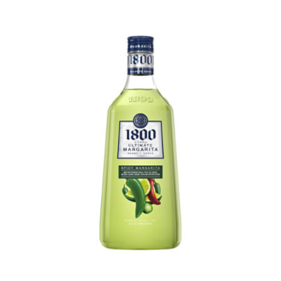 1800 The Ultimate Spicy Margarita 9.95% ABV - 1.75 Liter