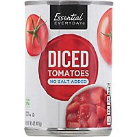 Essential Everyday Tomatoes Diced No Salt Added - 14.5 Oz - Image 2