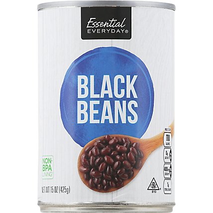 Essential Everyday Beans Black - 15 Oz - Image 2