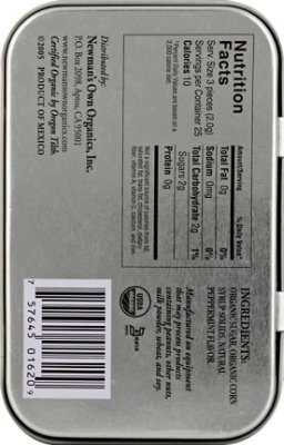 Newmans Own Organic Mint Tin Peppermints - 1.76 Oz - Image 3