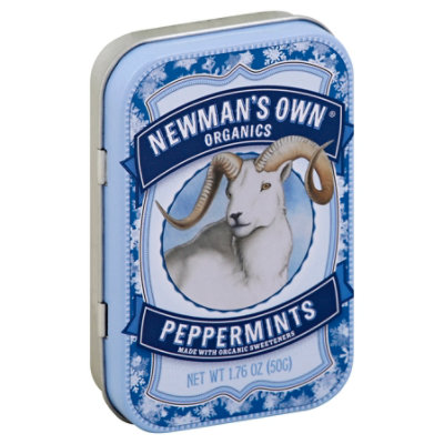 Newmans Own Organic Mint Tin Peppermints - 1.76 Oz - Image 1