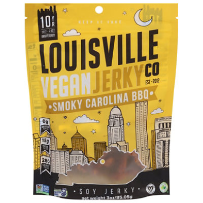 Louisville Carolina Bbq Vegan Jerky - 3 Oz - Image 3