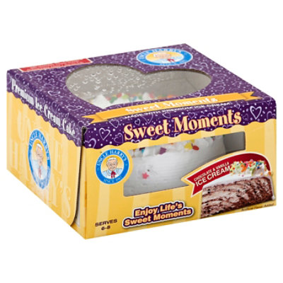 Cake Ice Cream 6 Inch Chocolate & Vanilla - 26 Oz - Image 1