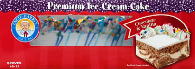 Cake Ice Cream Small Sheet Chocolate & Vanilla - 80 Oz - Image 2