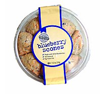 Bakery Scones Blueberry Tub Two Bite - Each