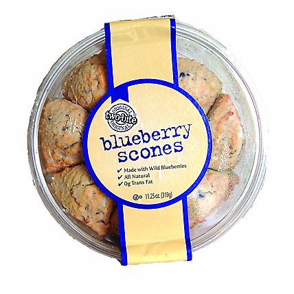 Bakery Scones Blueberry Tub Two Bite - Each - Image 1