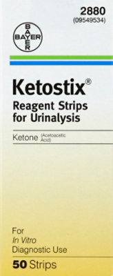 Ames Ketostix Reagent Strips - 50 Count - Image 2