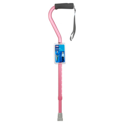 Carex Rubbermaid Designer Pink Cane - Each