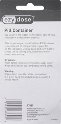 3 Compartment Travel Vial - Each - Image 4