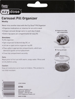 Flents Carousel Pill Organizer - 1 Count - Image 4