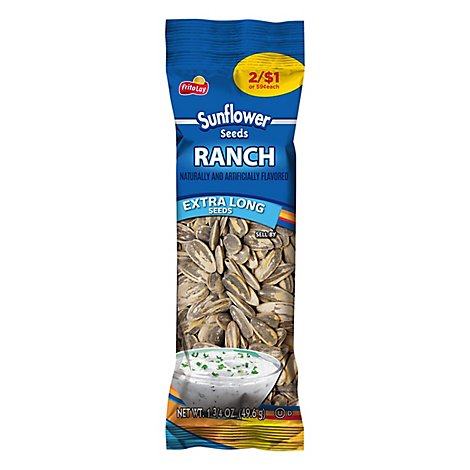 Frito Lay Sunflower Seeds Extra Long Ranch - 1.75 Oz
