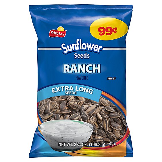 Frito Lay Sunflower Seeds Ranch - 3.75 Oz