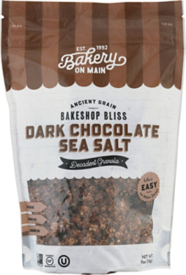 Bakery On Main Superfood Grainola Bunches of Crunches Dark Chocolate Sea Salt with Chia - 11 Oz - Image 2