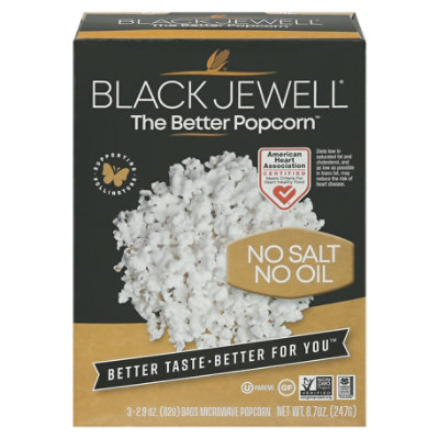 Black Jewell Popcorn Micro No Slt/Oil 3ct - 8.7 Oz - Image 3