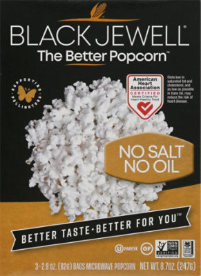 Black Jewell Popcorn Micro No Slt/Oil 3ct - 8.7 Oz - Image 2