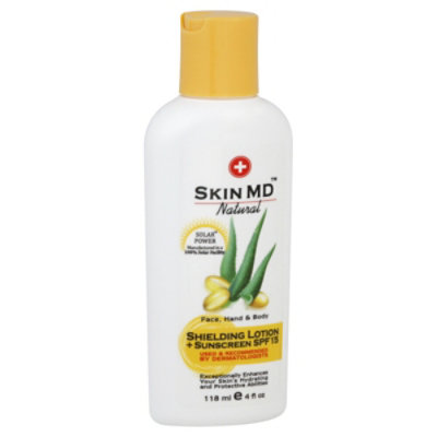 Skin MD Natural Lotion Spf 15 - 4 Oz