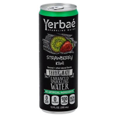 Yerbae Sparkling Water Enhanced Strawberry - 12 Fl. Oz.