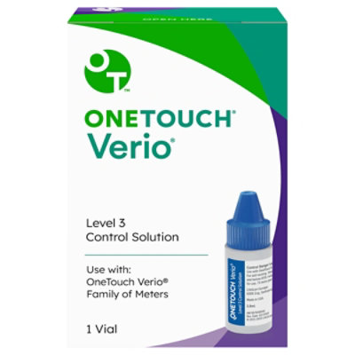 Onetouch Verio Level 3 Control Solution - 3.8 Ml - Image 3