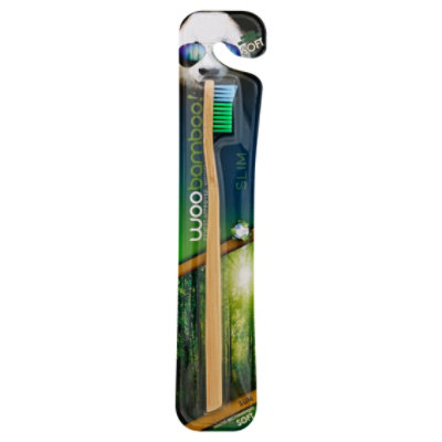 Woobamboo Toothbrush Slim Soft - 1 Each