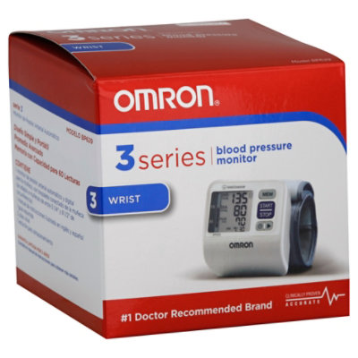 Omron 3 Series Digital Wrist Blood Pressure Monitor, 1 Count