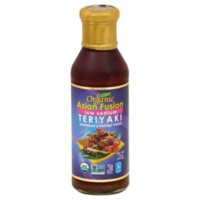 Asian Fusion Sauce Teriyaki Lw Sdm Org - 15 Oz