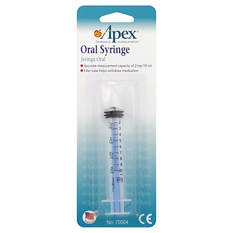 Apex Oral Syringe - Each