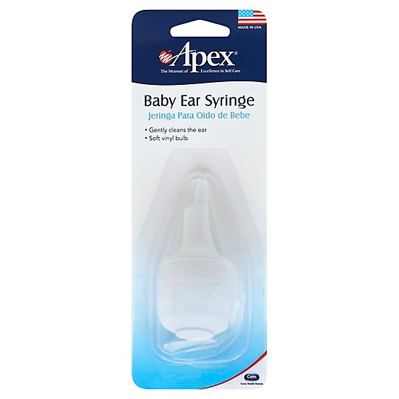 Apex Baby Ear Syringe - Each