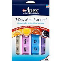 Apex 7 Day Medi Planner - Each - Image 2