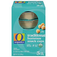 O Organic Traditional Hummus Snack Cups - 5-2 Oz. - Image 3