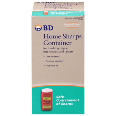 BD Home Sharps Container - Each - Image 3