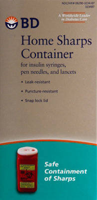 BD Home Sharps Container - Each - Image 2