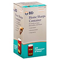 BD Home Sharps Container - Each - Image 1