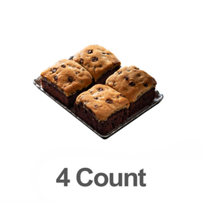 Bakery Brookies Gourmet 4 Count - Each
