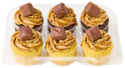 Bakery Cupcake Caramel Cupcakes 6 Count - Each