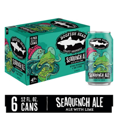 Dogfish Head Beer Sea Quench Ale Session Sour - 6-12 Fl. Oz. - Image 1