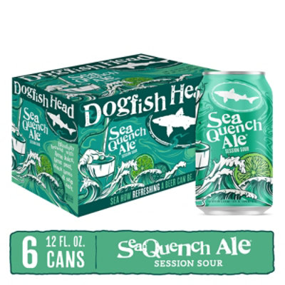 Dogfish Head Beer Sea Quench Ale Session Sour - 6-12 Fl. Oz.