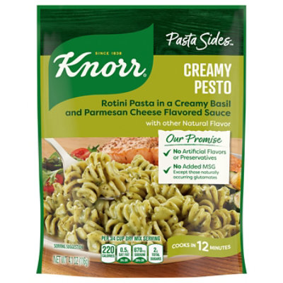 Knorr Italian Sides Rotini Pasta Creamy Pesto - 4.1 Oz - Image 3