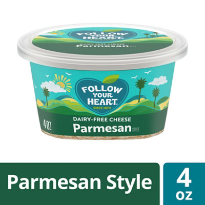 Follow Your Heart Dairy-Free Parmesan Shredded - 4 Oz - Image 1