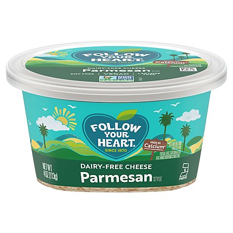 Follow Your Heart Dairy-Free Parmesan Shredded - 4 Oz