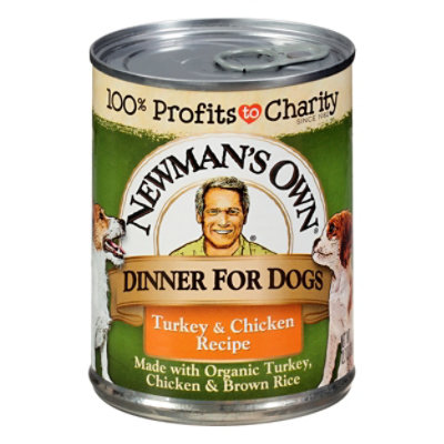 Newmans Own Dog Food Dinner Turkey & Chicken Recipe Can - 12.7 Oz - Image 3