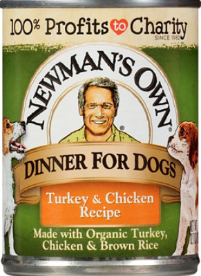 Newmans Own Dog Food Dinner Turkey & Chicken Recipe Can - 12.7 Oz - Image 2