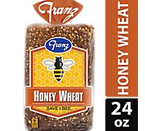 Franz Save The Bee Sandwhich Bread Honey Wheat - 24 Oz