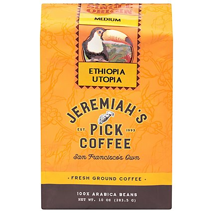 Jeremiahs Pick Coffee Single Origin Ground Medium Dark Roast Malawi Mapenga - 10 Oz - Image 3