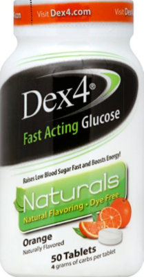 Dex 4 Orange Tab - 50 Count - Image 2