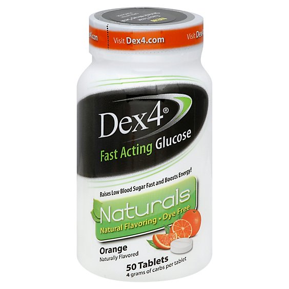 Dex 4 Orange Tab - 50 Count