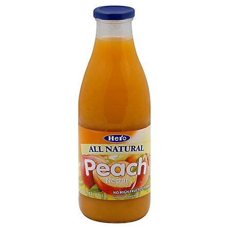 Hero Nectar All Natural Peach - 33.8 Fl. Oz.