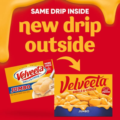 Velveeta Shells & Cheese Jumbo Shell Pasta & Cheese Sauce Meal Box - 10.1 Oz - Image 2