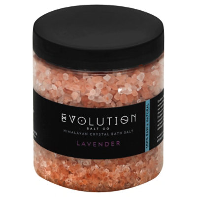 Evolution Salt Bath Salt Lavender - 26 Oz - Image 1
